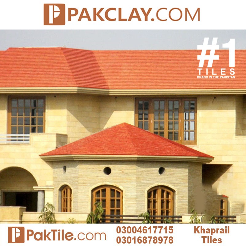 Installation khaprail tiles in Lahore