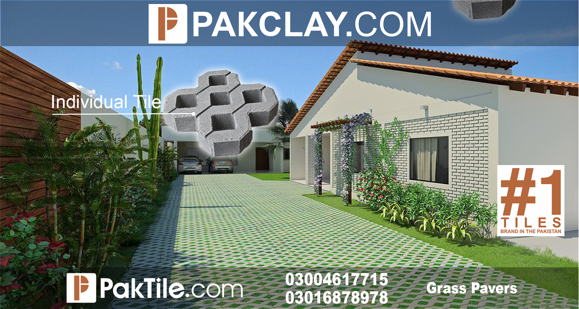 Concrete Tiles Design Lahore