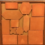 Pak clay antique terracotta floor tiles designs