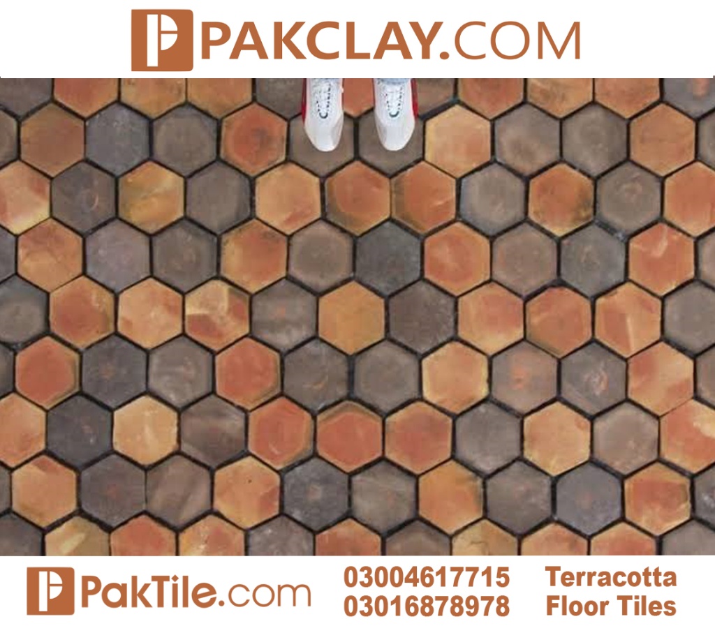 Pak clay black antique terracotta floor tiles price