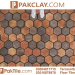 Pak clay black antique terracotta floor tiles price