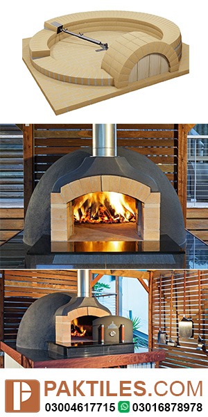 Pak clay wood fired pizza oven bricks