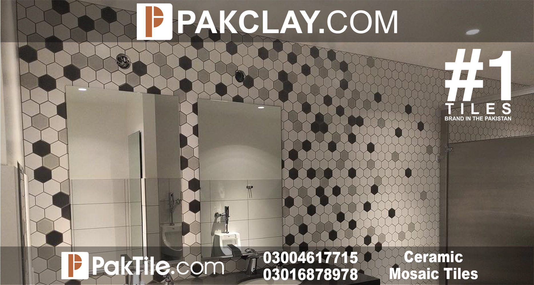 hexagon bathroom ceramic tiles