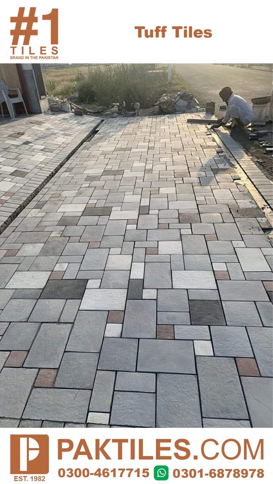 Tuff tiles price