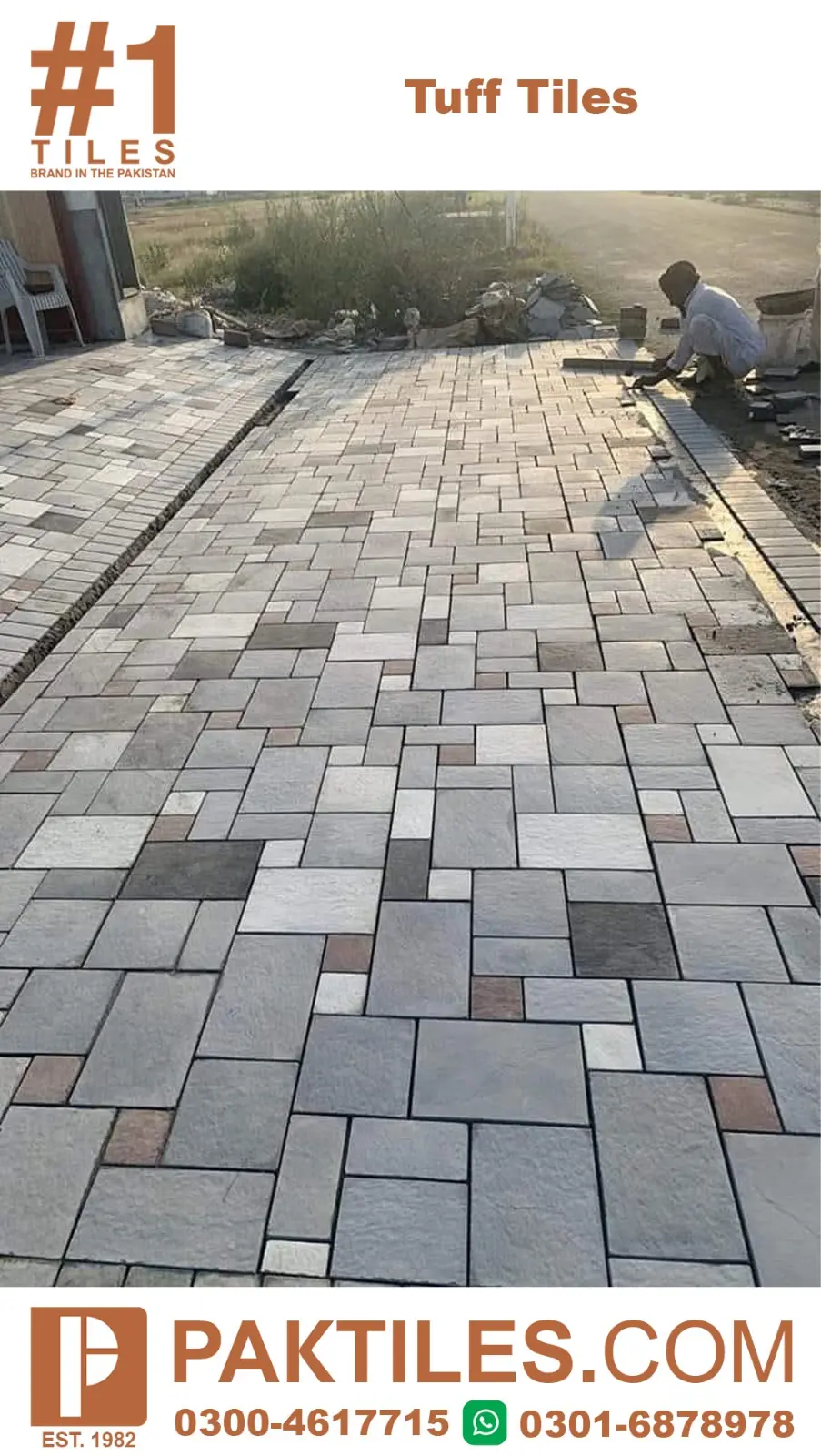 Tuff tiles price